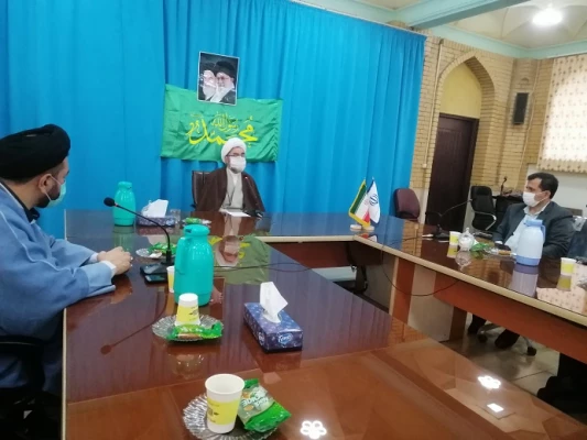 دیدار با آیت الله فلاحتی نماینده ولی فقیه  در استان گیلان و امام جمعه رشت 3