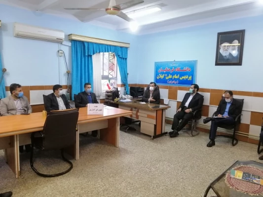 تشکیل جلسه شورای اداری پردیس امام علی (ع) 5