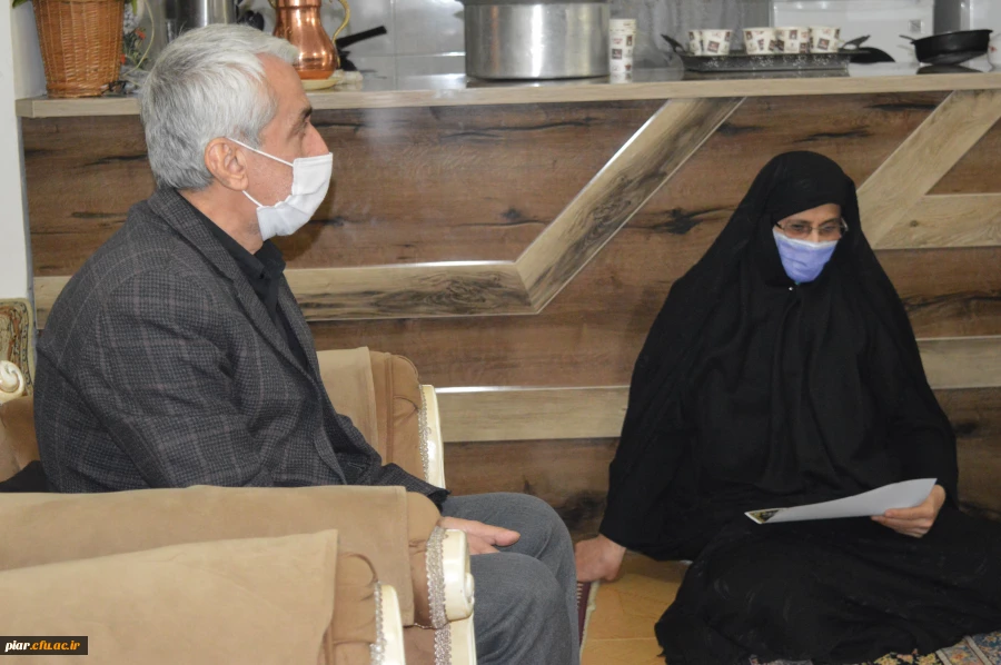 دیدار با خانواده دانشجومعلم زنده یاد مهدی عزیز پور 4