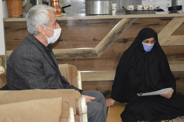 دیدار با خانواده دانشجومعلم زنده یاد مهدی عزیز پور 4